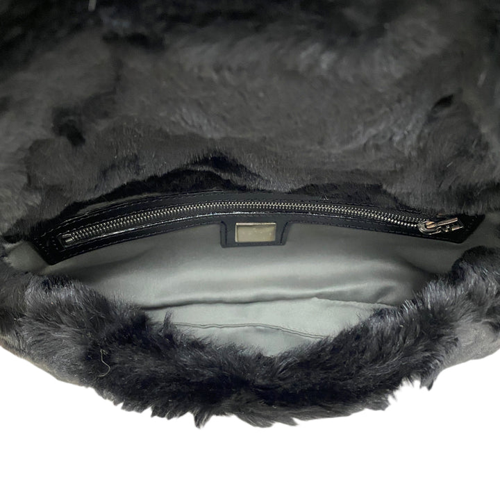 *FENDI フェンディ マンマバケット ハンドバッグ 毛皮 ファー
