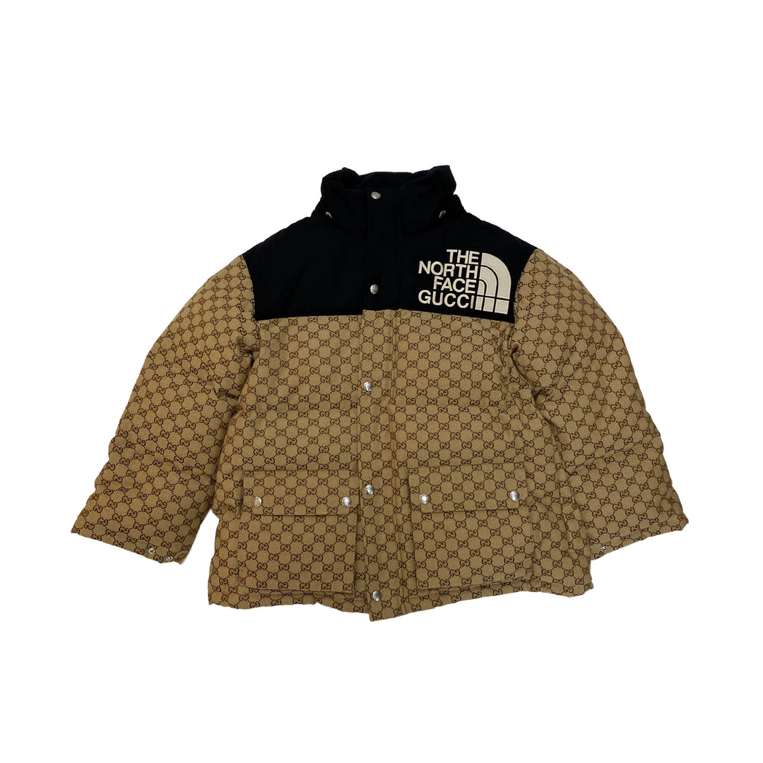 *GUCCI グッチ ダウンジャケット 670909 Z8APZ 2184 ×NORTHFACE GG柄 M