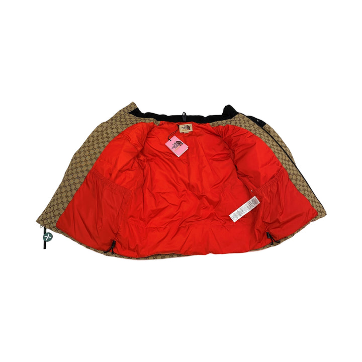 *GUCCI グッチ ダウンジャケット 670909 Z8APZ 2184 ×NORTHFACE GG柄 M