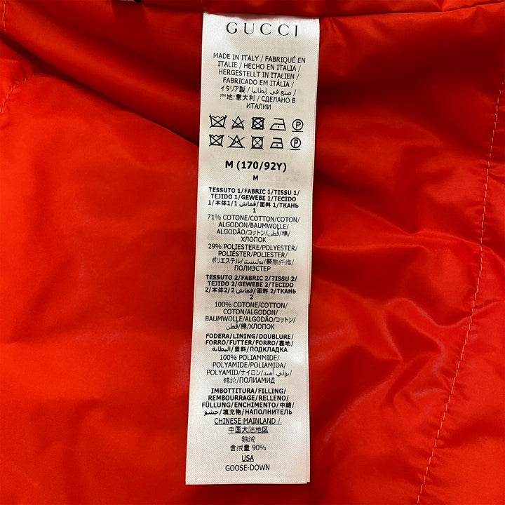 *GUCCI グッチ ダウンジャケット 670909 Z8APZ 2184 ×NORTHFACE GG柄 M