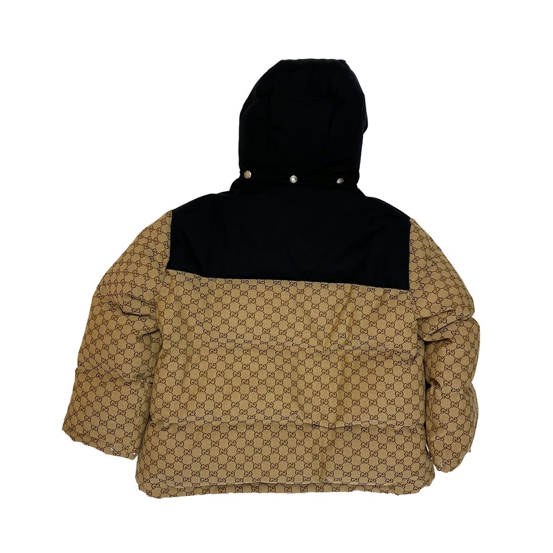 *구찌 구찌 다운 재킷 670909 Z8APZ 2184 × Northface Gg Pattern L