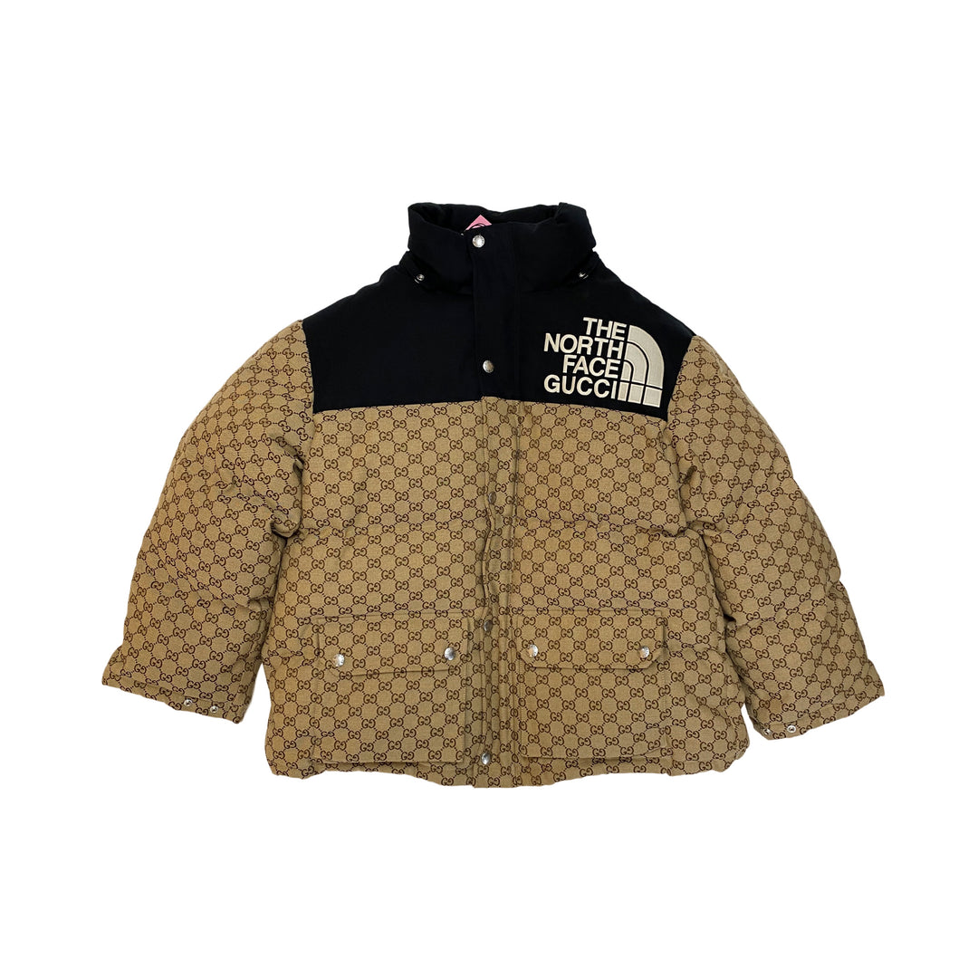 *구찌 구찌 다운 재킷 670909 Z8APZ 2184 × Northface Gg Pattern L