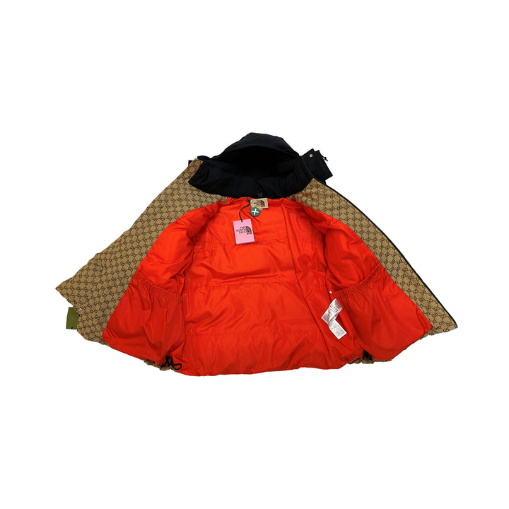 *구찌 구찌 다운 재킷 670909 Z8APZ 2184 × Northface Gg Pattern L