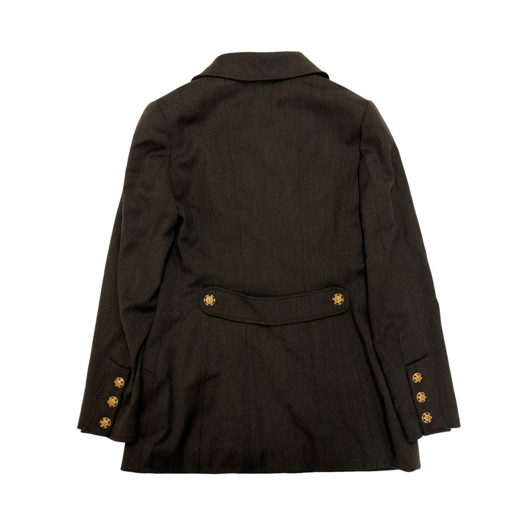 *CHANEL P08544v02560 96A Jacket Gripoix Button Coco Mark