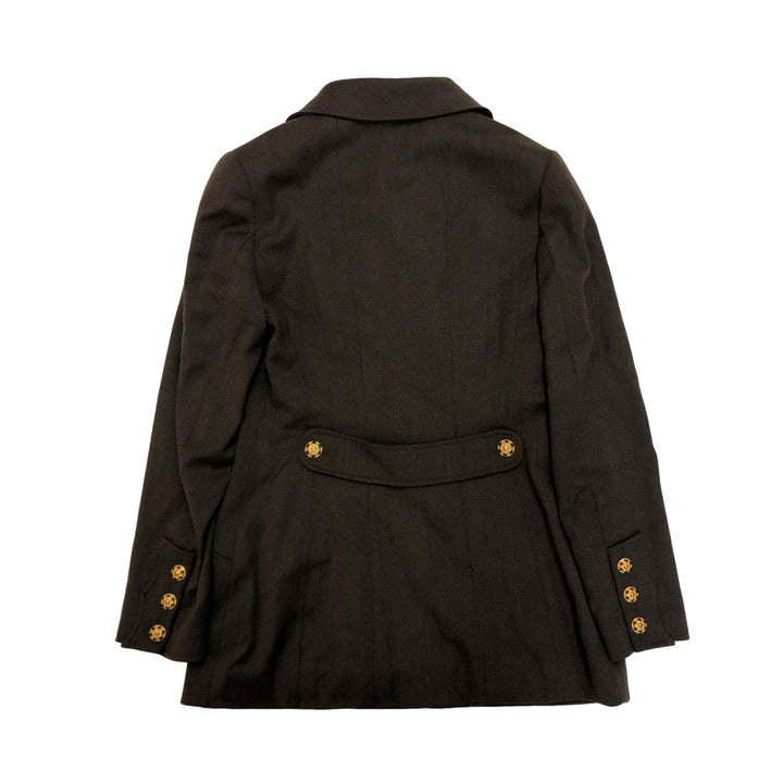 *CHANEL P08544v02560 96A Jacket Gripoix Button Coco Mark