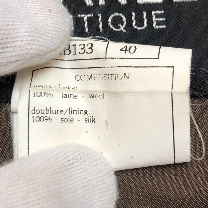 *CHANEL P08544v02560 96A Jacket Gripoix Button Coco Mark