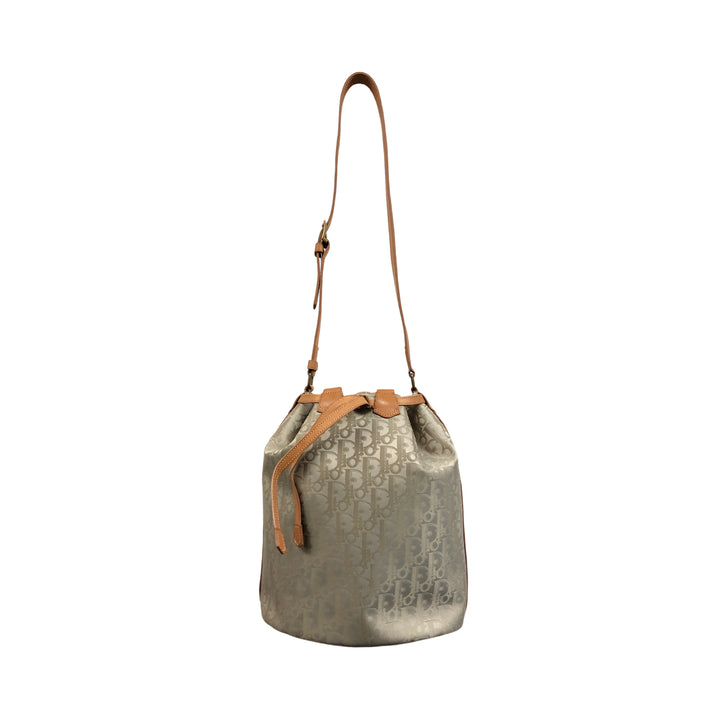 *ChristianDior Trotta -Pattern Logogram Oblique Shoulder Bag