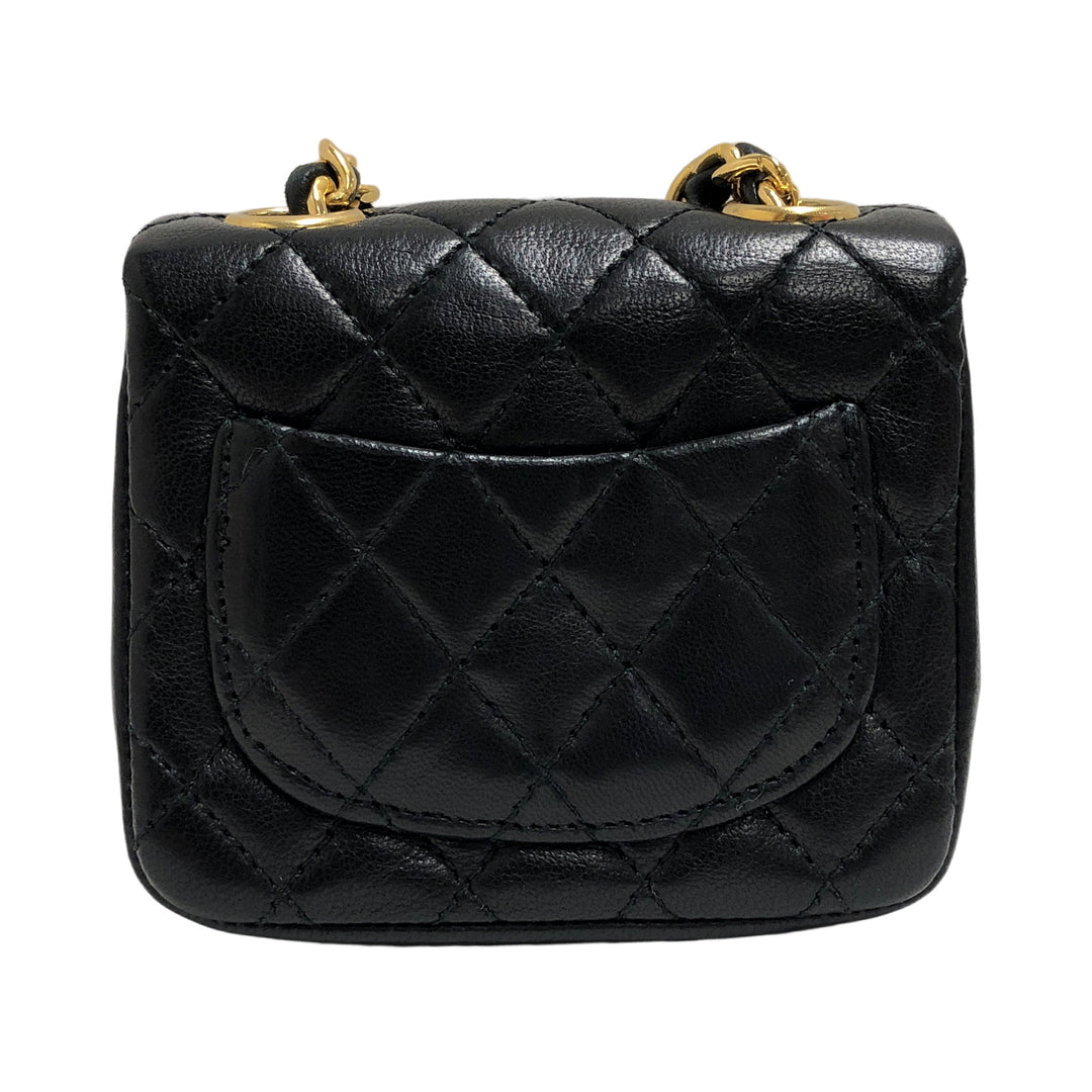 *CHANEL Mini Mini Matelasse Chain Belt Pouch Chain Shoulder Bag