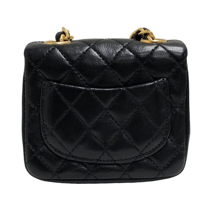 *CHANEL Mini Mini Matelasse Chain Belt Pouch Chain Shoulder Bag