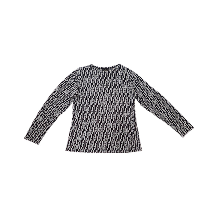 *FENDI jeans FENDI cut-and-sew spandex