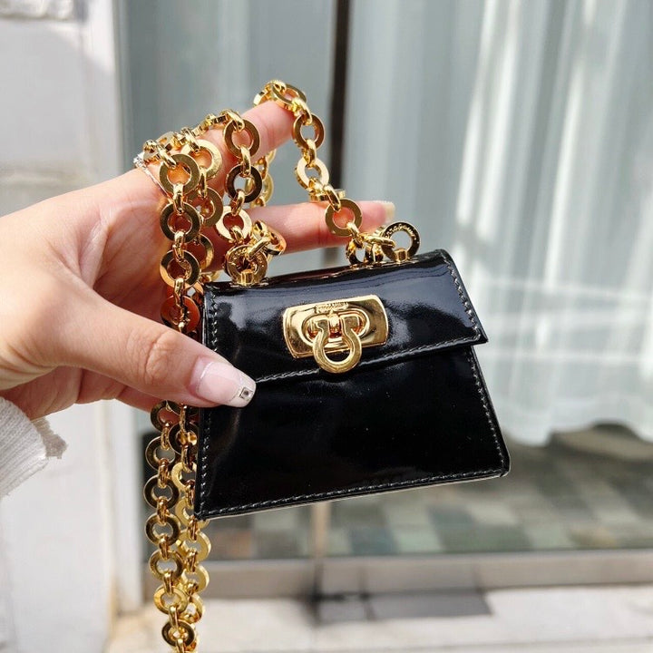 * SalvatoreFerragamo Salvatore Feragamo Gantini Mini单肩包