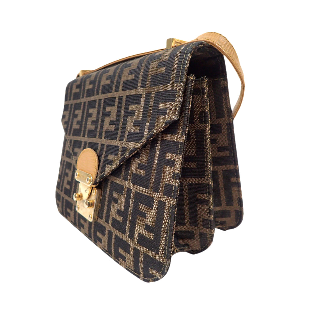 *FENDI Zucca Monogram shoulder bag