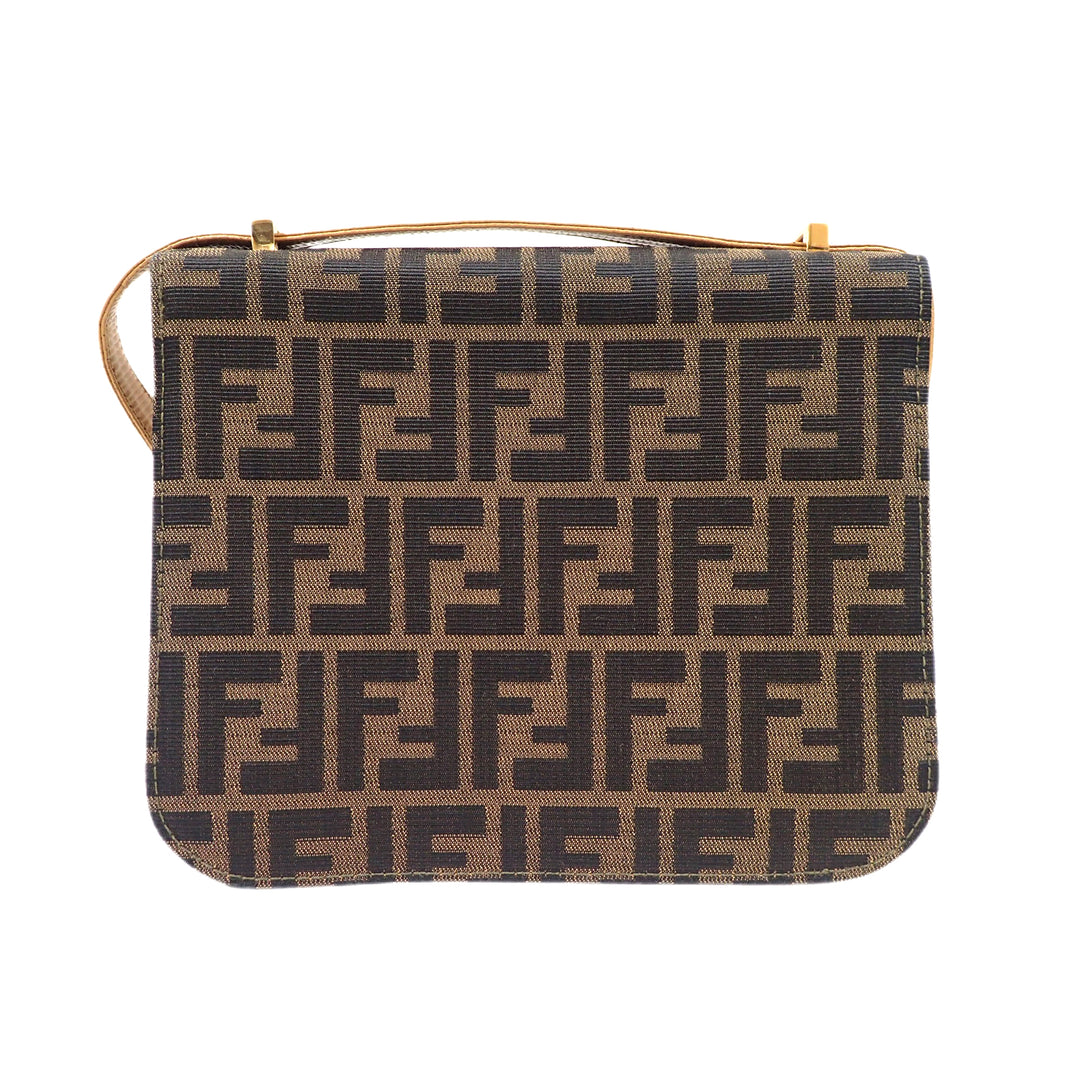 *FENDI Zucca Monogram shoulder bag