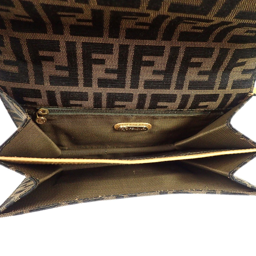 *FENDI Zucca Monogram shoulder bag