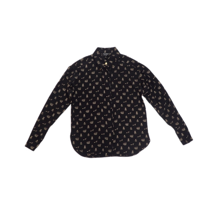 *CHANEL Chanel Shirt Blouse Icon Pattern P7623V