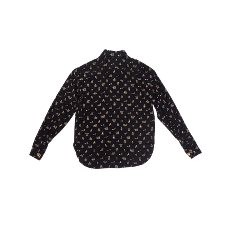 *CHANEL Chanel Shirt Blouse Icon Pattern P7623V