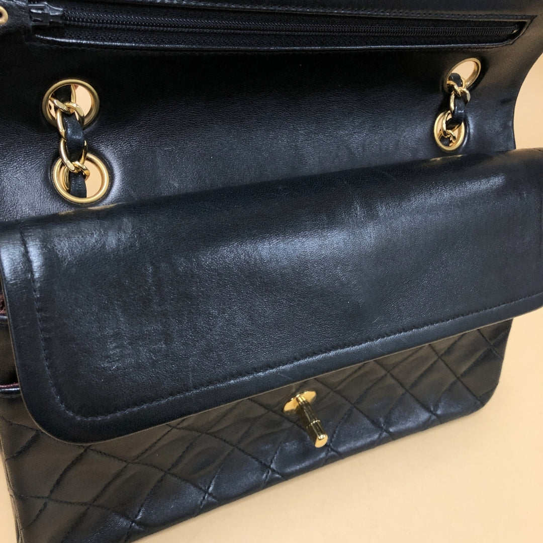 *CHANEL シャネル マトラッセ Wチェーンショルダーバッグ Wフラップ
