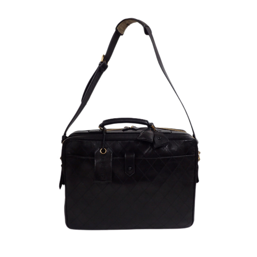 *CHANEL Bicolore Business Bag Briefcase