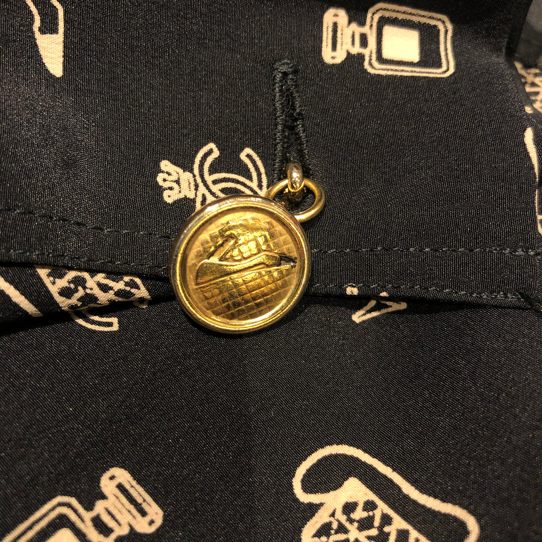 *CHANEL Chanel Shirt Blouse Icon Pattern P7623V