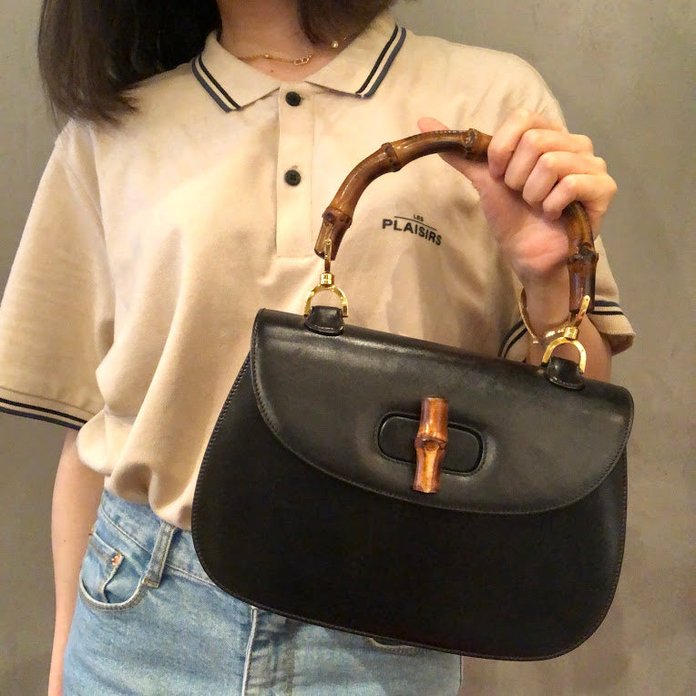 *GUCCI 古驰 Bamboo 手提包