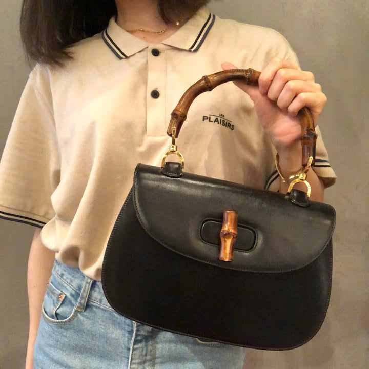 *GUCCI 古驰 Bamboo 手提包