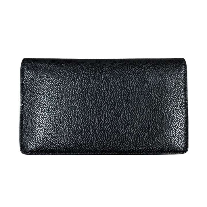 *CHANEL Chanel 2 -fold wallet Coco mark