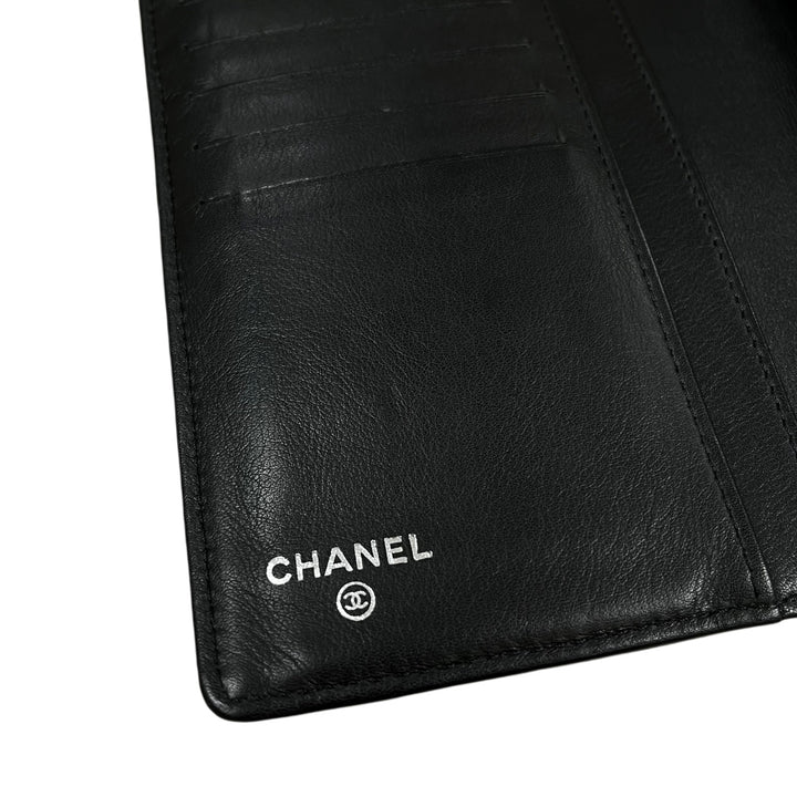 *CHANEL Chanel 2 -fold wallet Coco mark