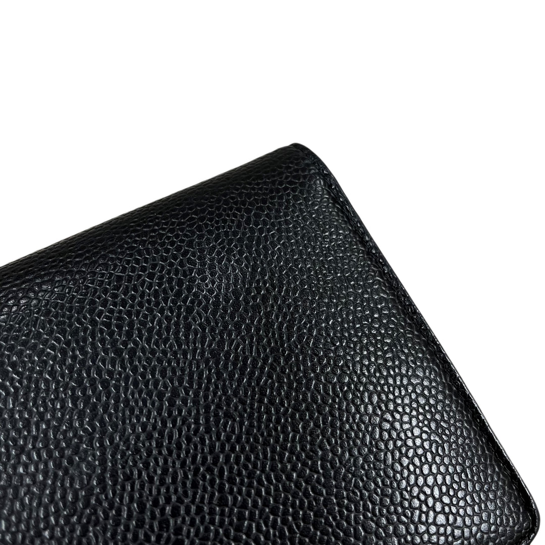 *CHANEL Chanel 2 -fold wallet Coco mark
