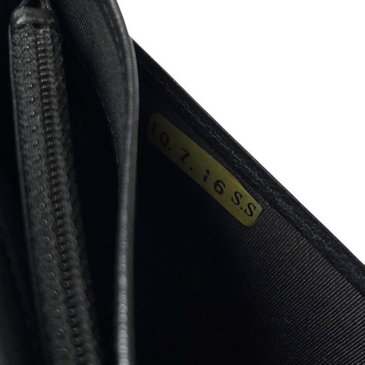 *CHANEL Chanel 2 -fold wallet Coco mark