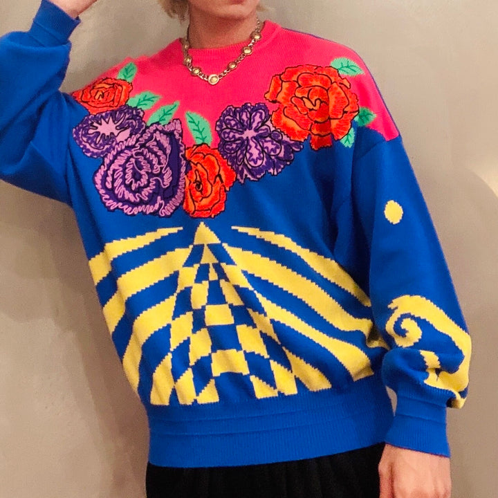 *GIANNIVERSACE Jeannivel Sath Sweater